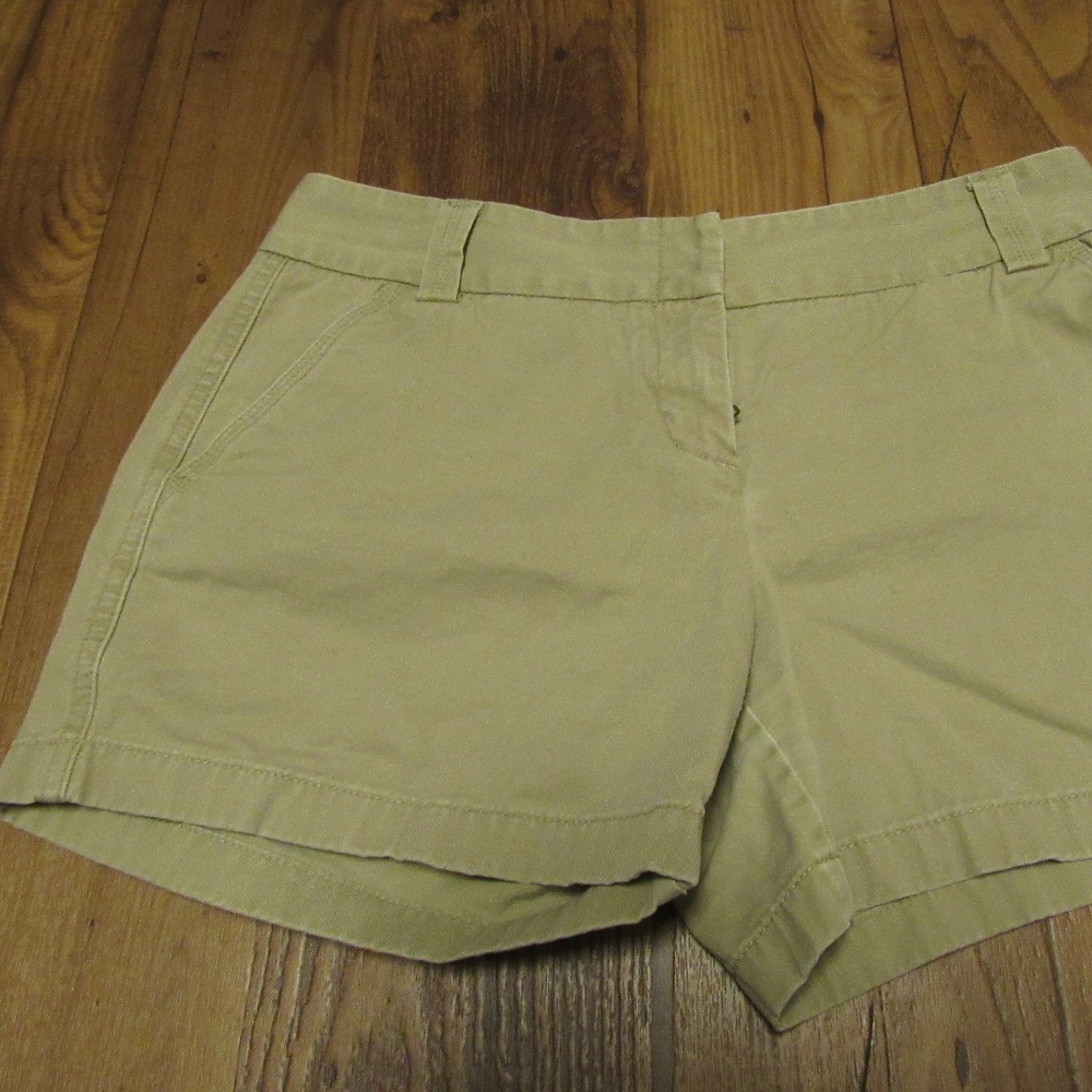 J.Crew Mid rise Chino Women's Shorts Size 10